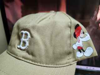 Boston x Disney Mickey cap in cream
