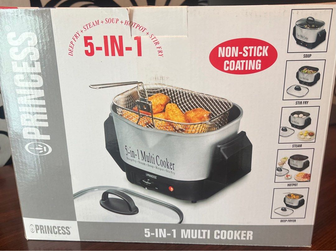 Brand New Princess 5 IN 1 Multi Cooker 5 1