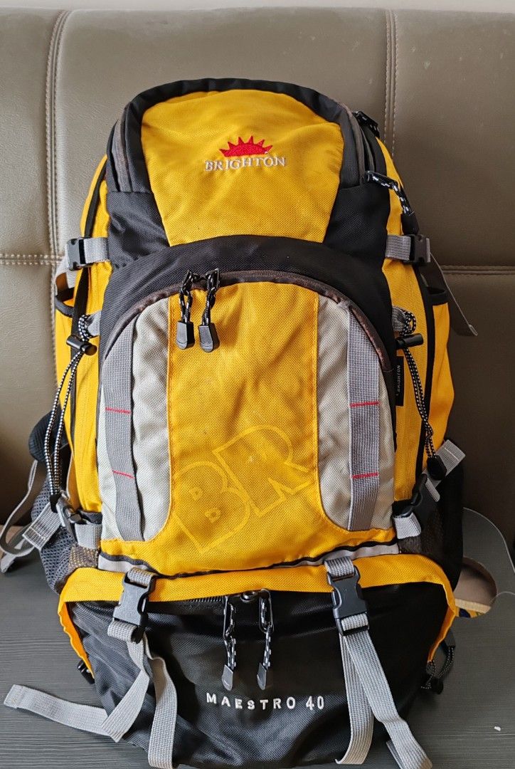 Brighton Hiking Bag 40 Liter barang baik Men s Fashion Bags Backpacks on Carousell