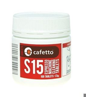 CAFETTO S15 ESPRESSO MACHINE CLEANING TABLETS (JAR OF 100 TABLETS)