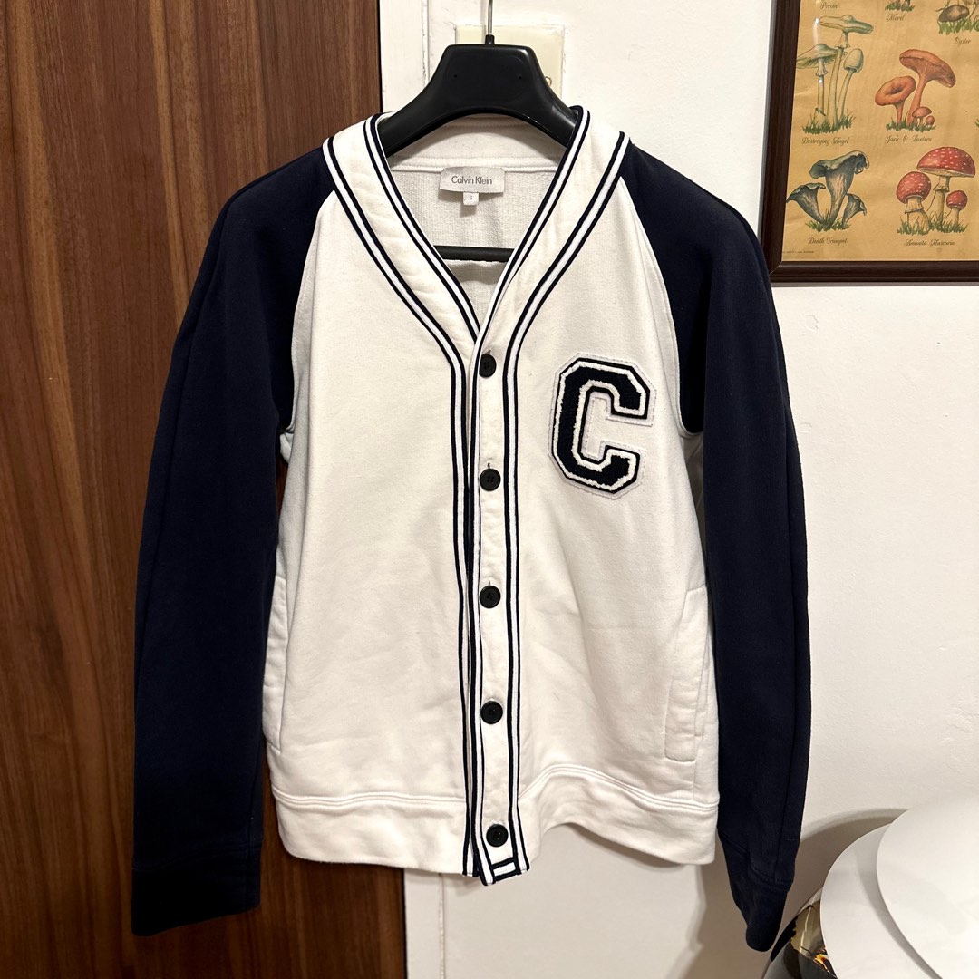 CALVIN KLEIN Baseball jacket Men s Fashion Tops Sets Hoodies