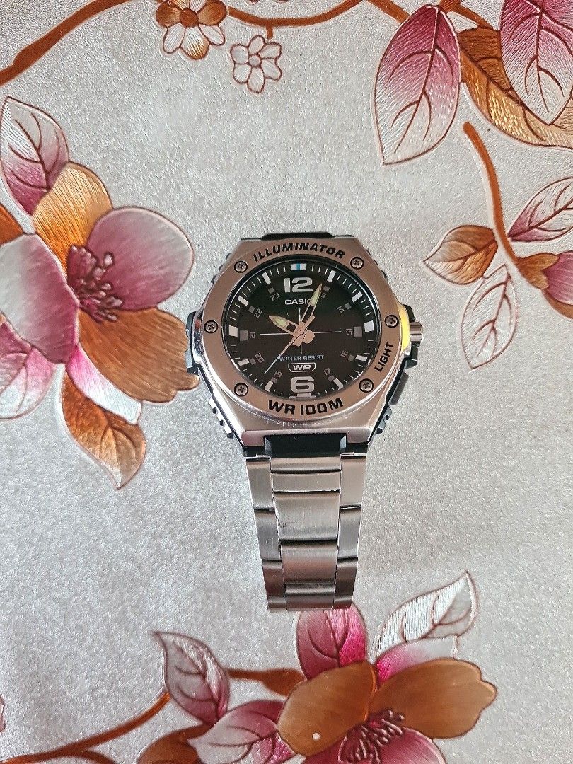 Casio Mens Watch Illuminator WR100M