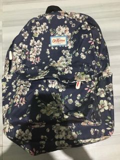 Cath Kidston Backpack Floral Dark Blue