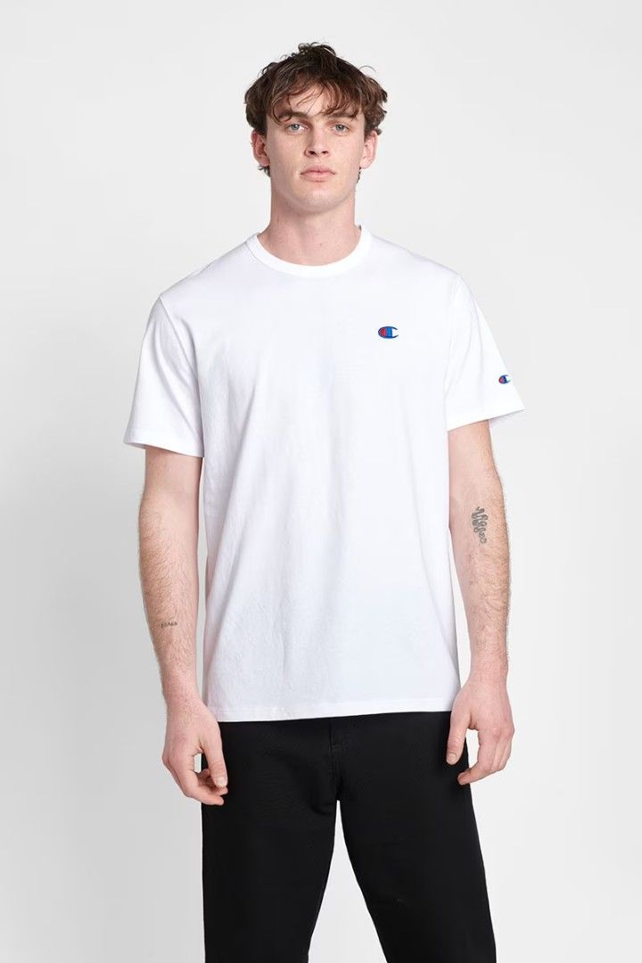Champion C Logo Heritage Tee Size L Men s Fashion Tops Sets