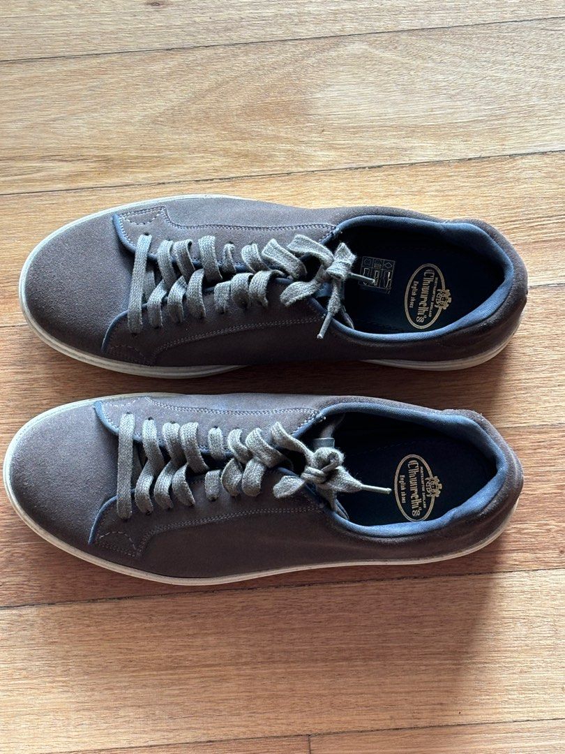 Church s Suede Sneakers Men s Fashion Footwear Sneakers on