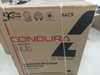 Condura Twin Tub Manual washing machine 7kg