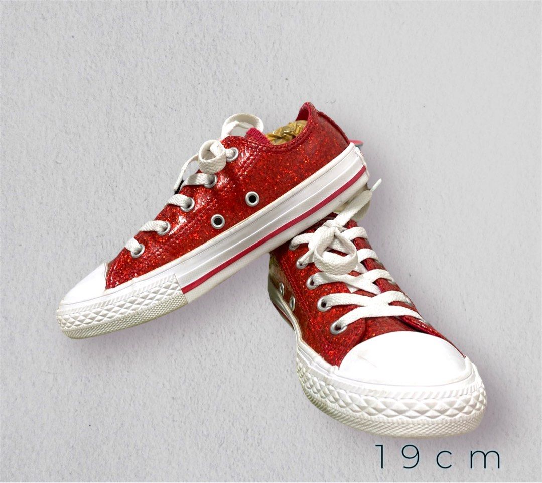 Converse Kids Shoes Red