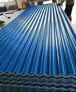 CORRUGATED ROOFING COLORED