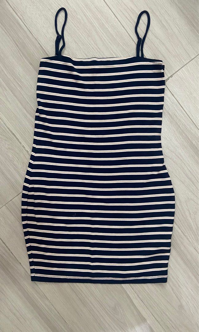 Cotton On Striped Bodycon Dress, Women's Fashion, Dresses & Sets, Dresses on  Carousell