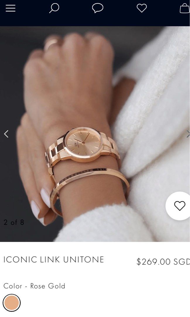 Daniel Wellington iconic link unitone