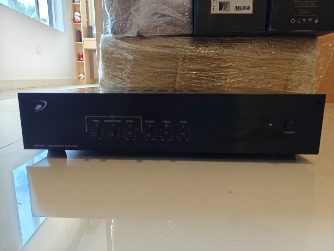 Dayton audio sa1000 subwoofer amplifier hot sale rack mountable