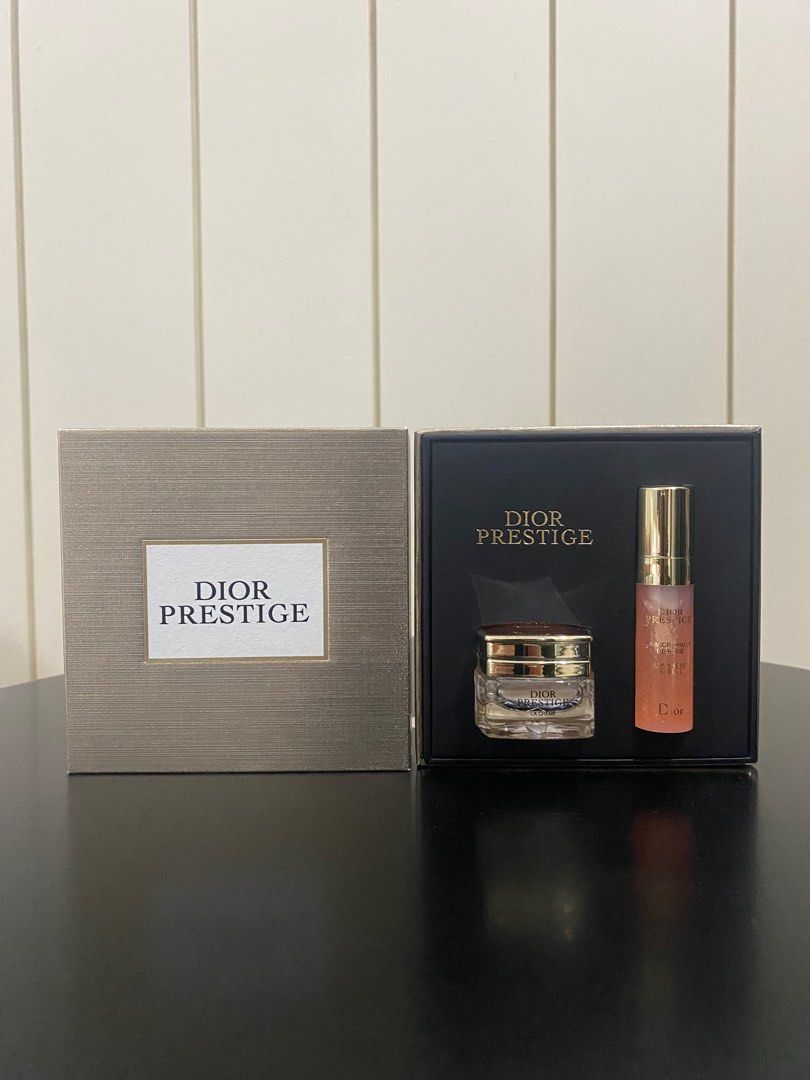 Dior Prestige クレンジングバーム & アイクリームセット。 Dior Prestige クレンジングバーム & アイクリームセット。