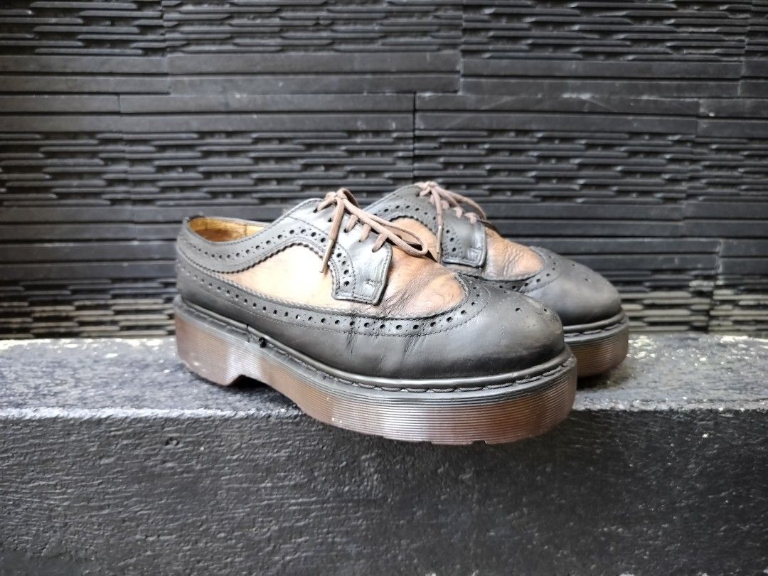 Martens 3989 Brogues Brown Two Tone Envy Sole