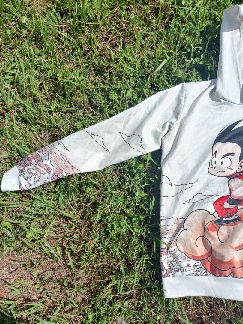 Kid goku on nimbus hoodie sales
