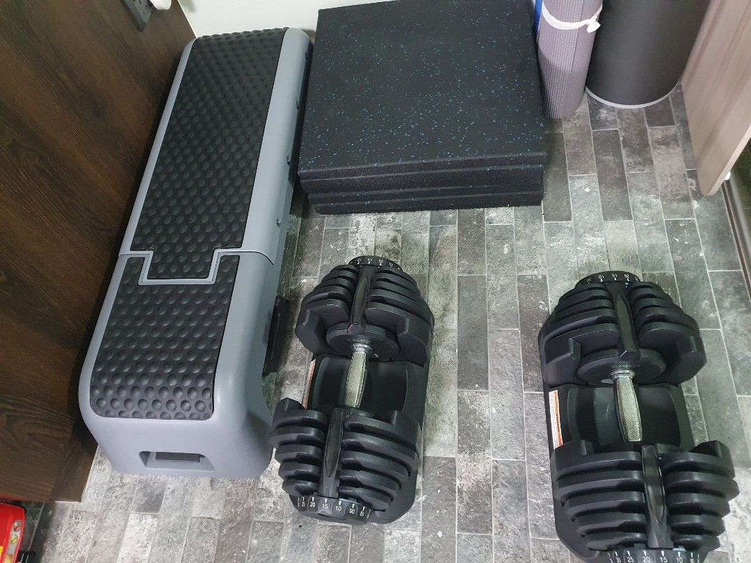 Dumbbell home gym set sales
