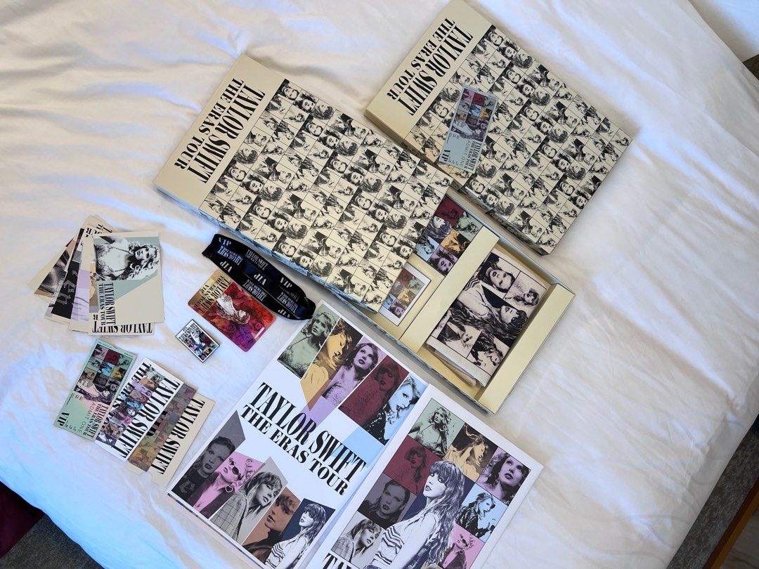 ERAS TOUR TOKYO VIP PACKAGE (Category: Events Tickets) located in Quezon City. Submitted by justdeclutter2023 (Listing ID 1287368255, Image 3). Description: Complete items :) RFS > i have an extra 1 package.