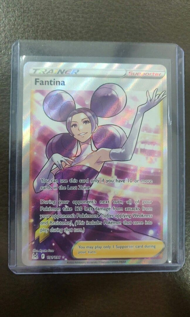 Fantina Full Art Trainer Pokemon TCG Lost Origin, Hobbies & Toys, Toys &  Games on Carousell