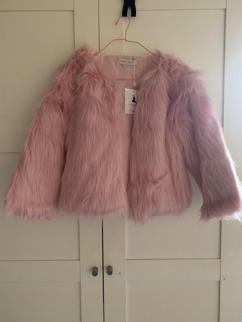 Faux Fur Jacket Size M Women s Fashion Coats Jackets and