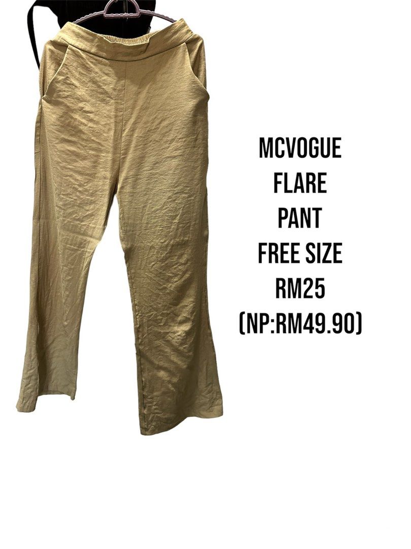 flare pant size chart –