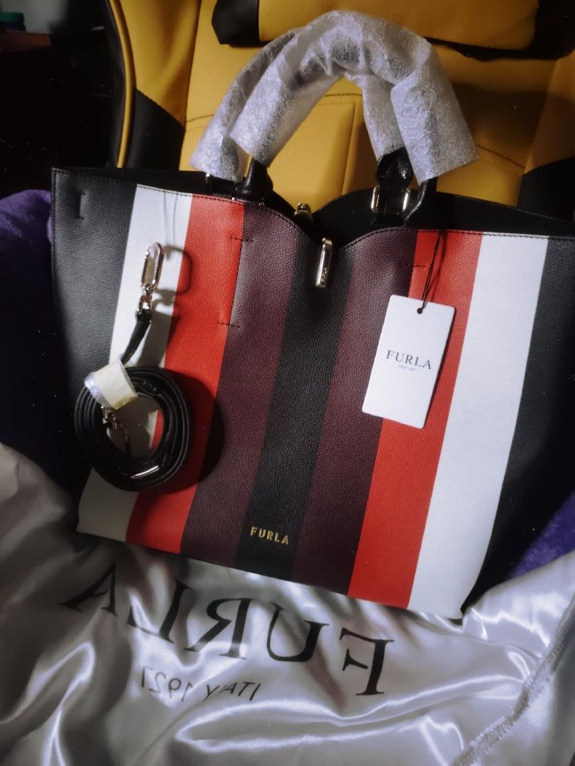 Furla Ribbon M Tote Dustbag Luxury Bags Wallets on Carousell