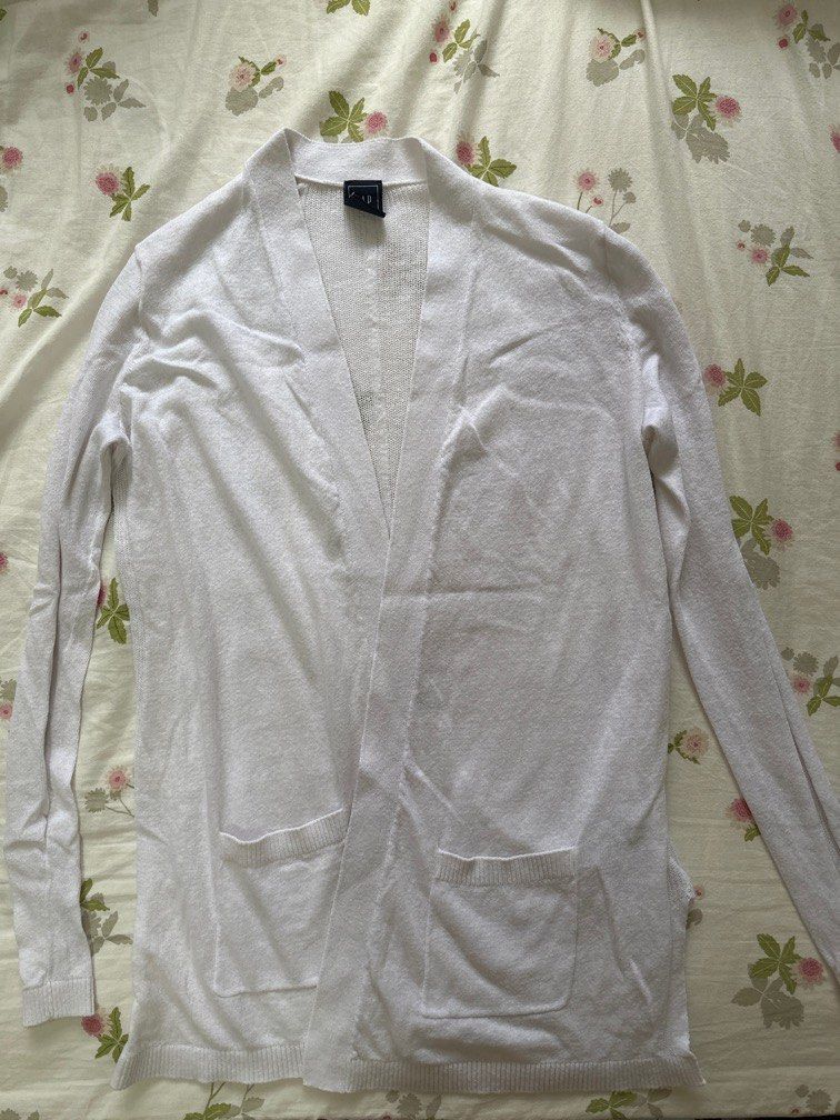 GAP White Cardigan