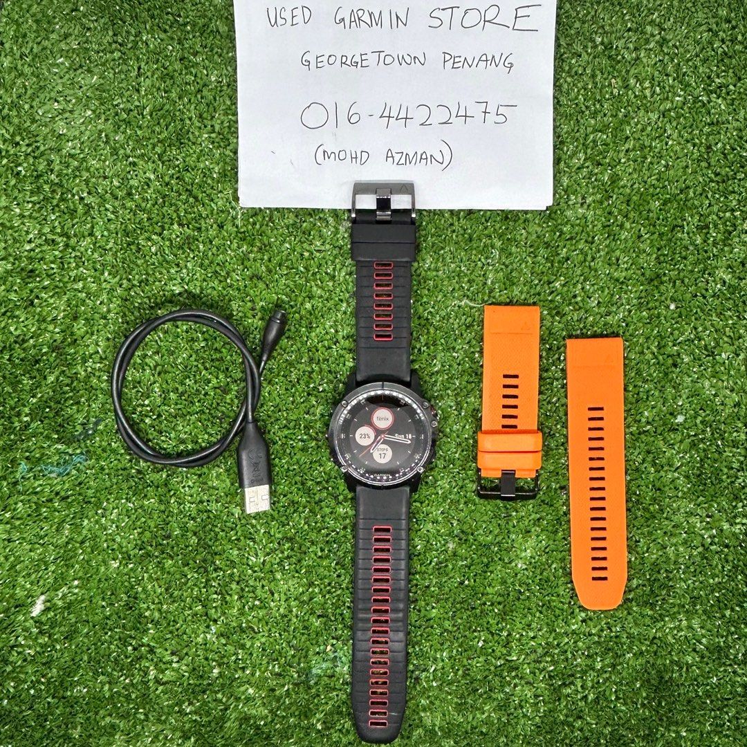 Garmin fenix 5x maps top
