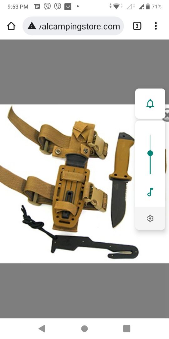 Gerber LMF 2 Survival knife ASEK original (Category: Hiking & Camping) located in Quezon City. Submitted by shopsuy.shopsuy (Listing ID 1287517681, Image 3). Description: .