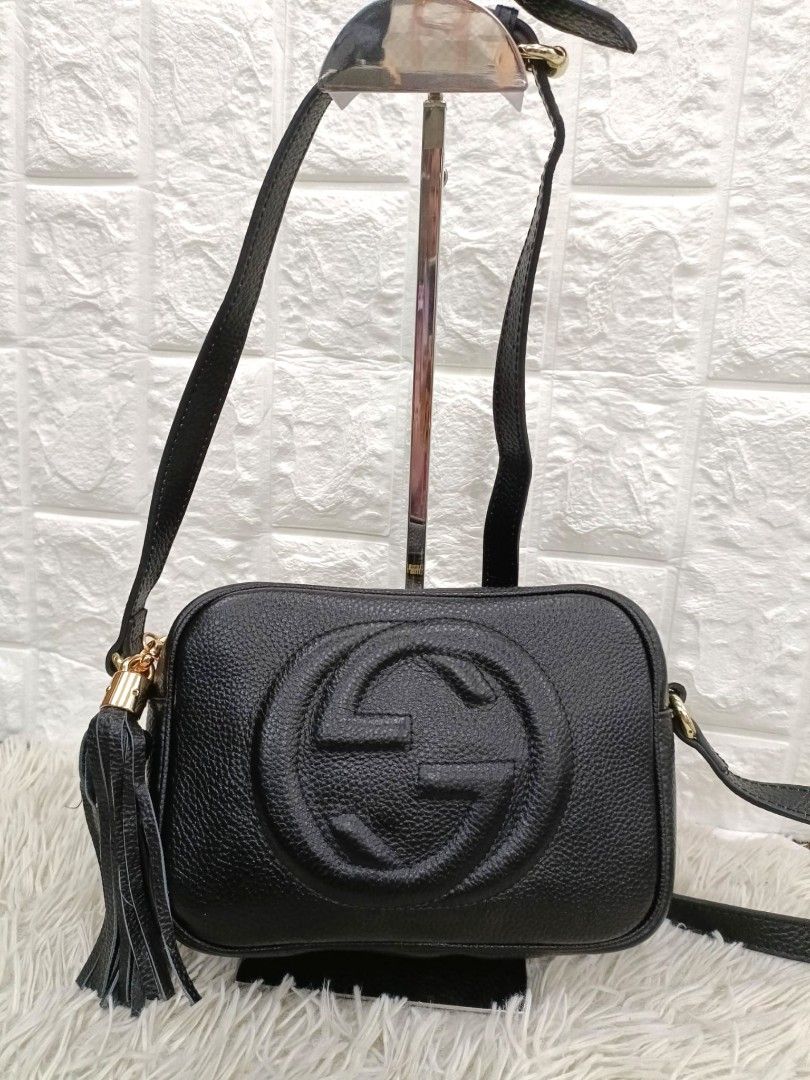 Gucci soho black 2025 crossbody