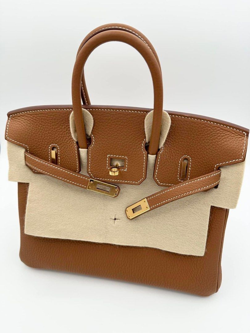 Gold discount birkin 25