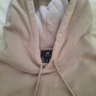 H&M Relaxed Fit Hoodie (Beige)