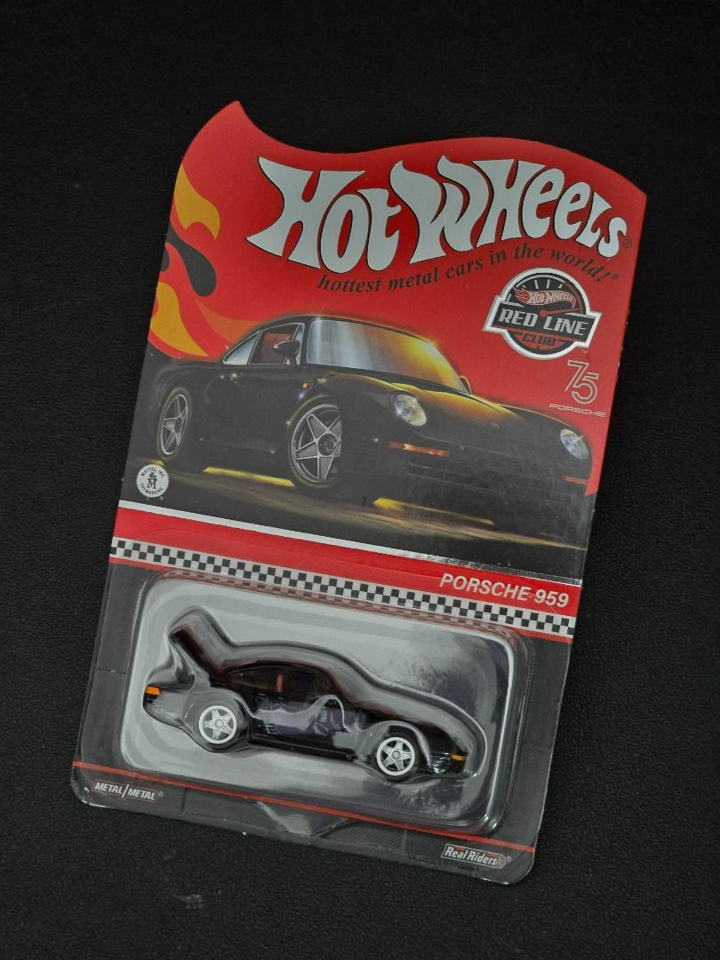 Hot Wheels Red Line Club Exclusive 1986 Porsche 959 1:64 Diecast RLC – Wheelers n Dealers A Collectors Paradise