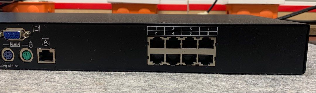 IBM Lenovo 1735 Rack-Based Local Console Switch (Category: Networking) located in Paranaque City. Submitted by seb_trading (Listing ID 1287373440, Image 3). Description: The IBM 1x8 rack console switch is designed to provide exceptional scalability and flexibility in managing data center environments. It gives server administrators the power to centrally manage multiple servers using simple keyboard, video and mouse commands. The CAT6-based switc