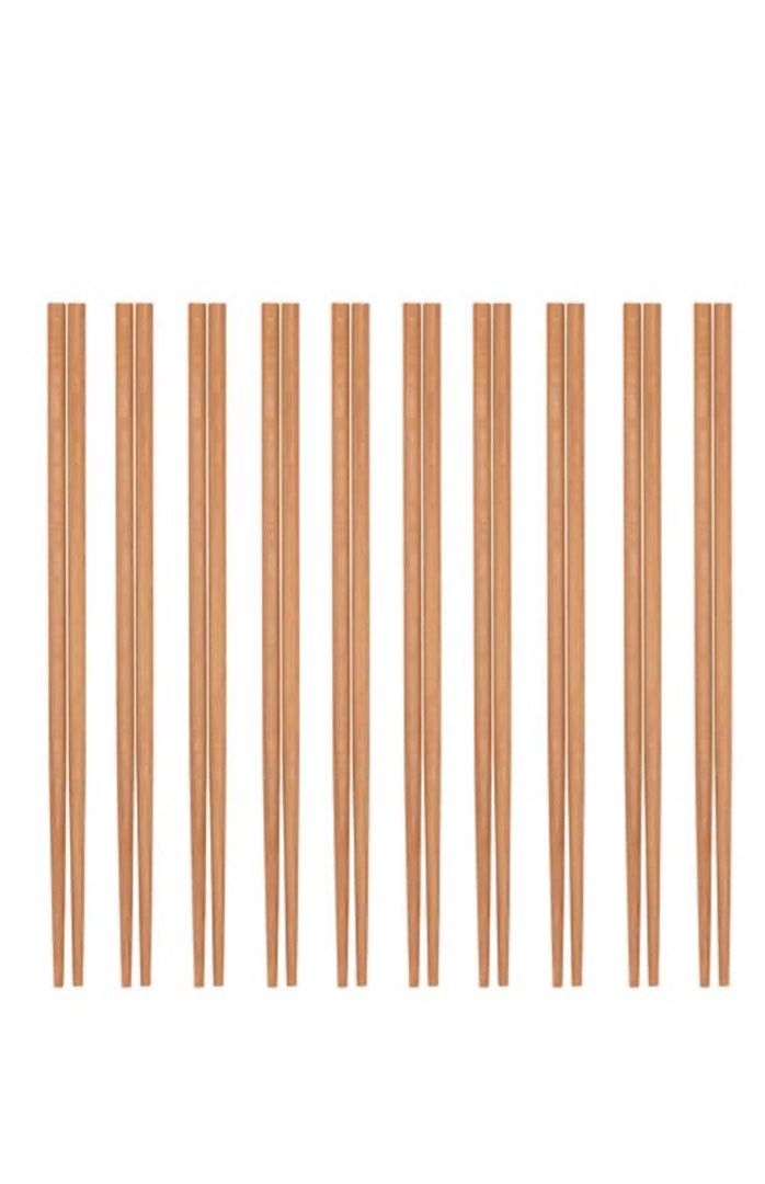 Ikea Bamboo Chopsticks, 10 pairs/20 pcs per pack (Category: Other Kitchenware & Tableware) located in Makati City. Submitted by mtmfortune (Listing ID 1287560052, Image 2). Description: Ikea Bamboo Chopsticks, 10 pairs/20 pcs per pack Made of bamboo, which is an easy-care and hardwearing natural material. Washable/reusable. Walang saludsod (unlike ordinary wooden choosticks) at hindi madulas pang kuha ng food. For Sale: LEGIT IKEA PRODUCTS! Items