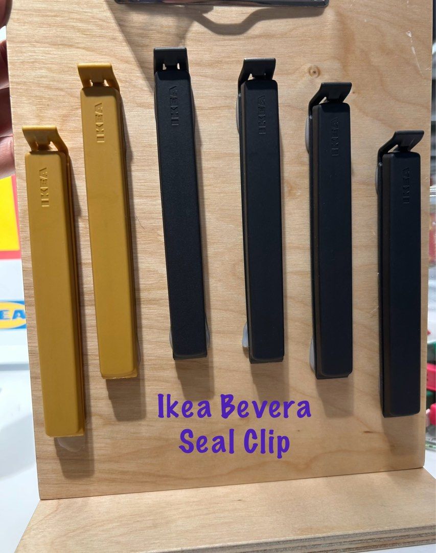 IKEA Bevara 103.391.71 Bag Clips Pack of 30 20 x 5 cm and 10 x 10 cm Mixed Colours IKEA Bevara 103.391.71 Bag Clips Pack of 30 20 x 5 cm and 10 x 10 cm Mixed Colours