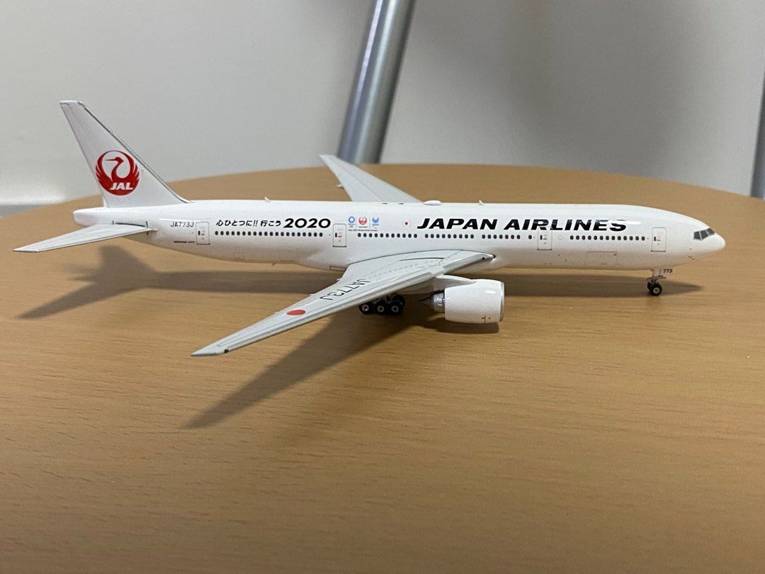 日本飛機，Japan Airlines JL 日本航空777-200， 東京奧運贊助，心