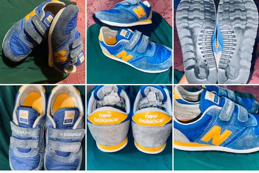 New balance 420 kids yellow hotsell