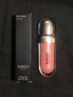 Kiko Milano 3D Hydra Lip Gloss in Shade 04 Pearly Peach Rose