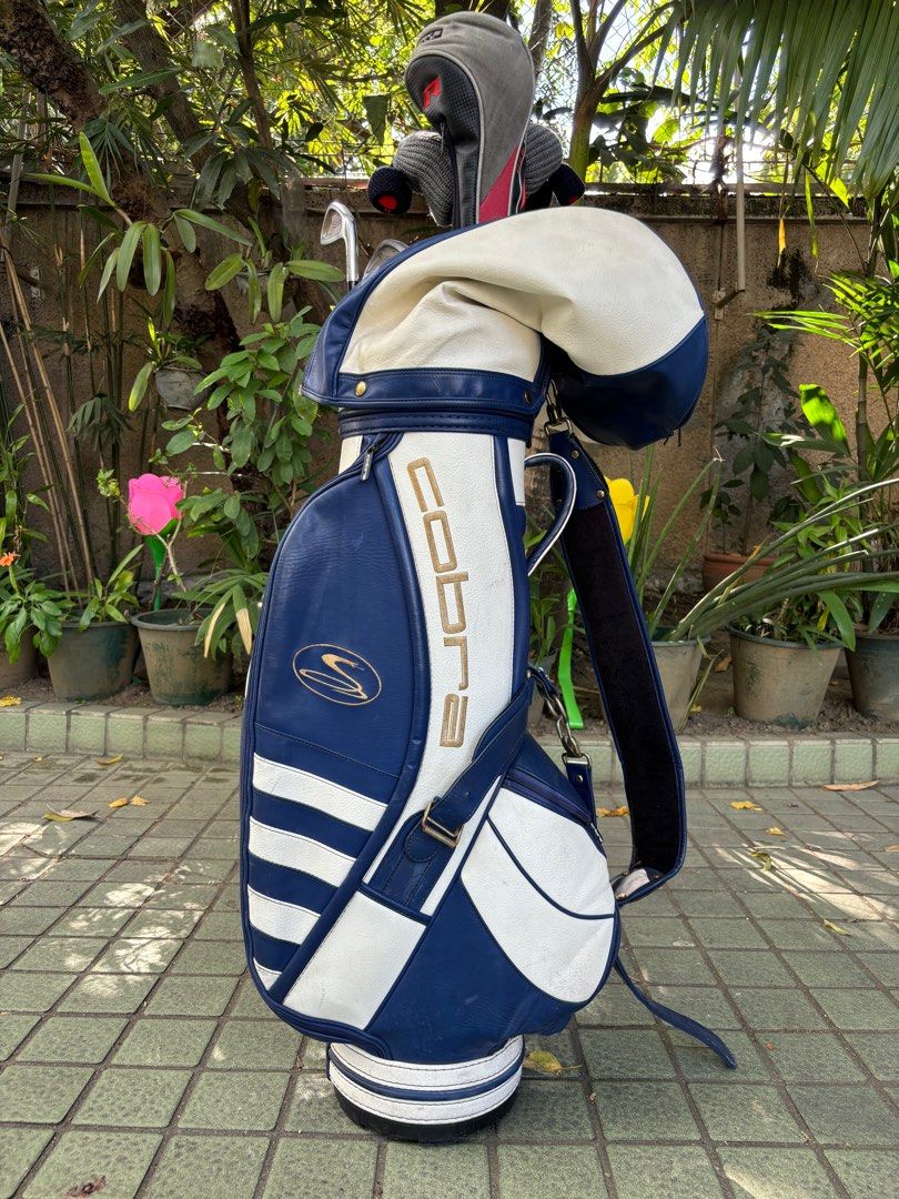 King Cobra Golf Set for Beginners (Category: Golf) located in Manila. Submitted by eclipse58 (Listing ID 1287485069, Image 1). Description: COMPLETE King Cobra Golf Set ✅️ 3-9 Irons, Pitching Wedge & Sand Wedge ✅️ CBR Driver, Taylormade Burner 3 & 5 Woods ✅️ VIP Putter & King Cobra Golf Bag ✅️ Original King Cobra Graphite Shaft & Grips ✅️ Very good condition & NO ISSUES Selling Price: 12,500 Location: Quezon City.