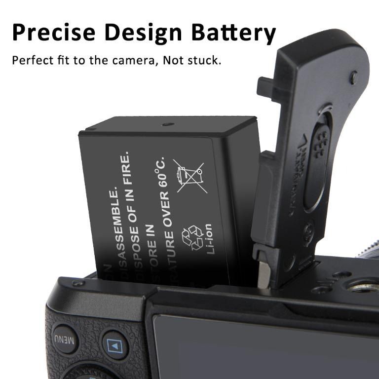 KingMa] LP-E12 Camera Replacement Battery for Canon EOS M M2