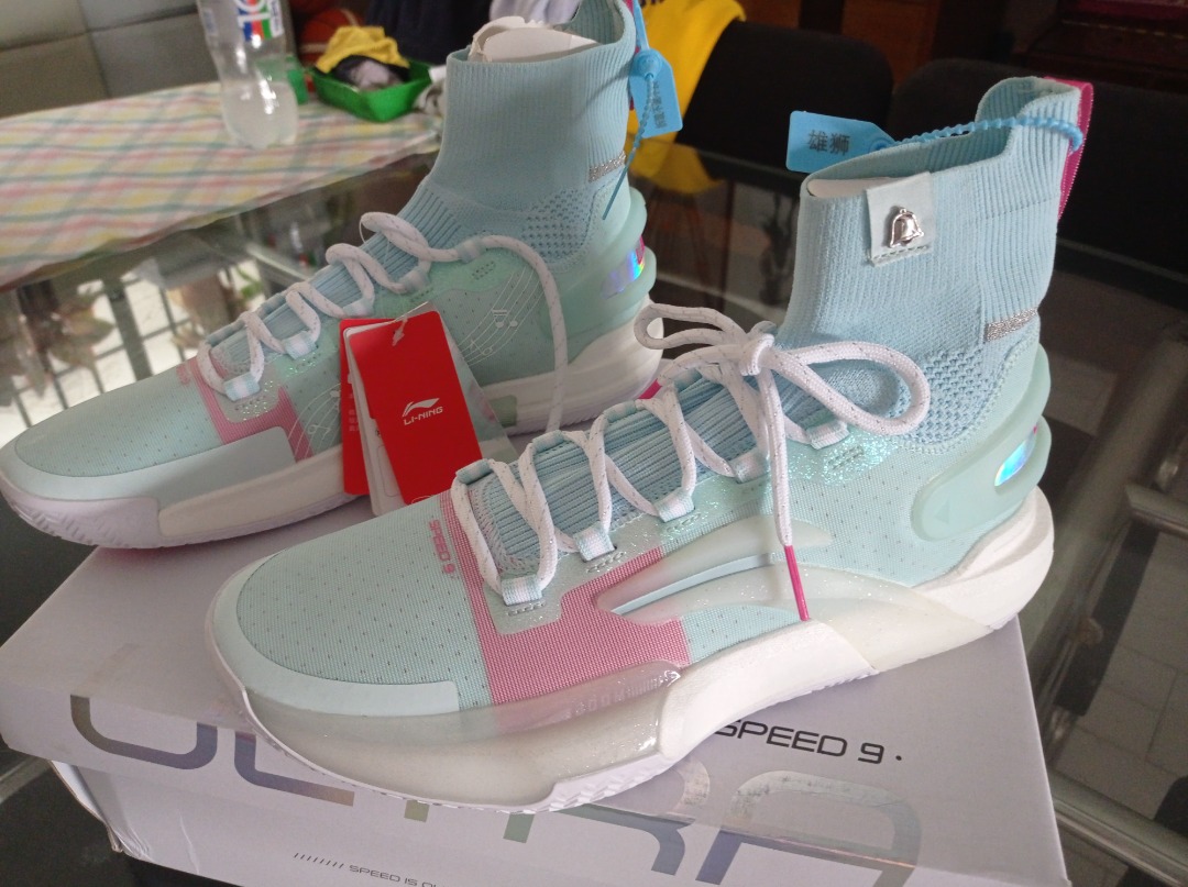 Li Ning speed 9 ultra basketball shoes tags Nike Jordan adidas