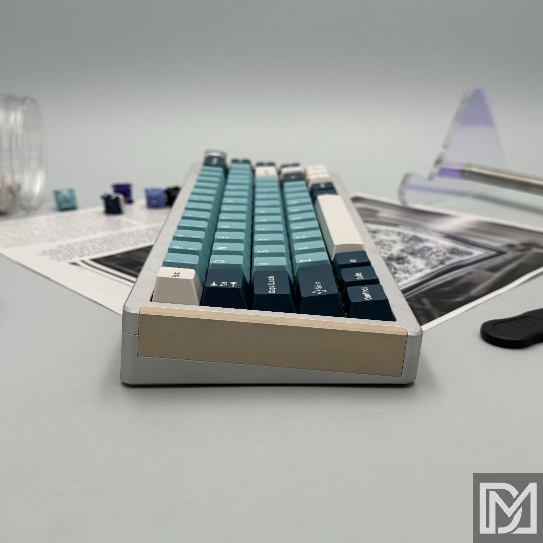 Manta Keycap ABS Double Shot Cherry Bright Blue Keycaps 170pcs Fit All ...