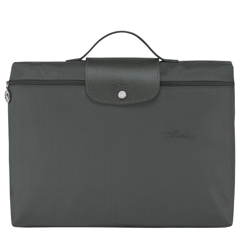 Longchamp Le Pliage Green Document Bag Men s Fashion Bags Briefcases on Carousell