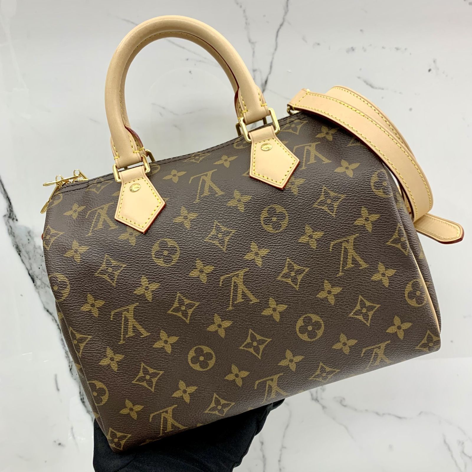LOUIS VUITTON M41113 MONOGRAM SPEEDY 25 BANDOULIERE RFID SHOULDER