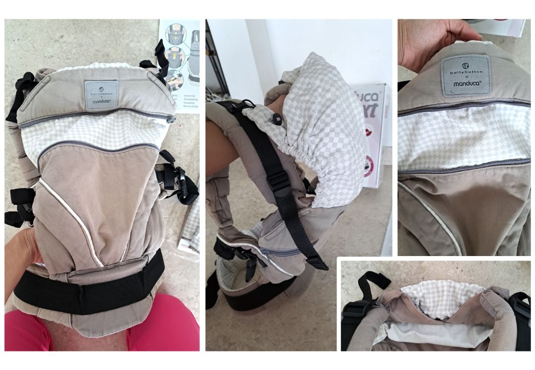 Manduca XT Baby Toddler Carrier with Matching Teething Pads