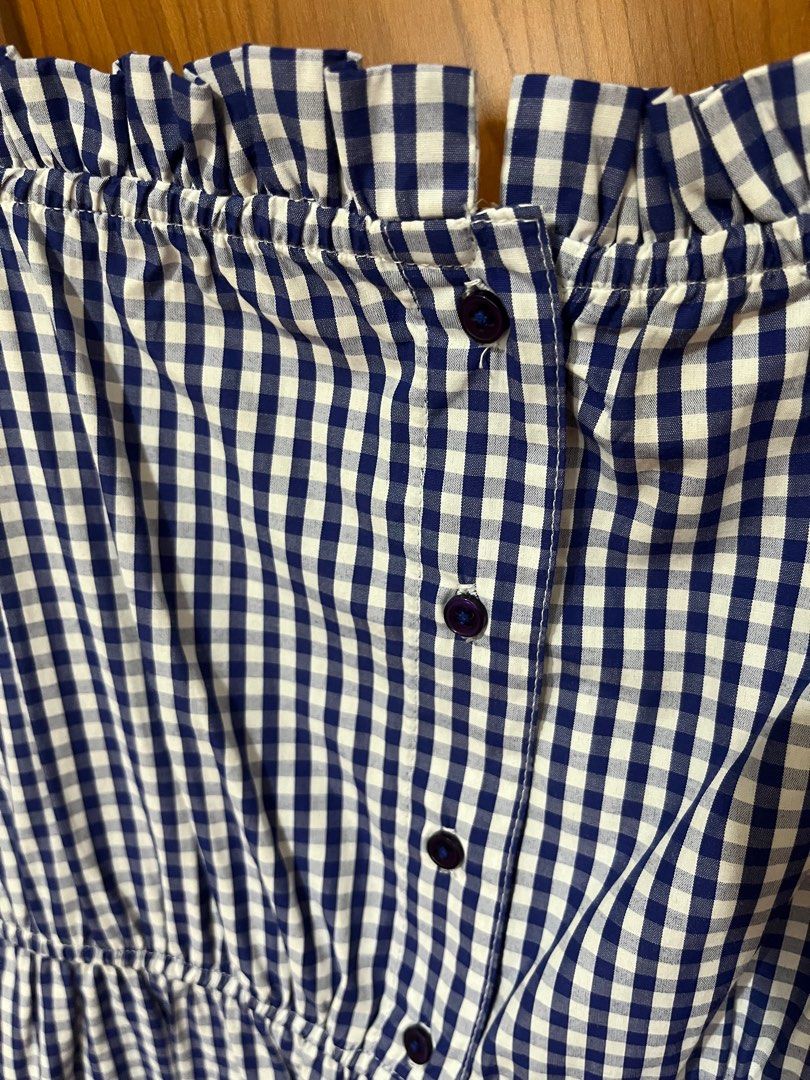 knee length dresses for ladies JG4346 Rosalie Mango Gingham Dress