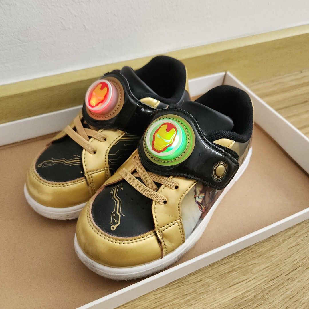 Iron man 2025 light up shoes