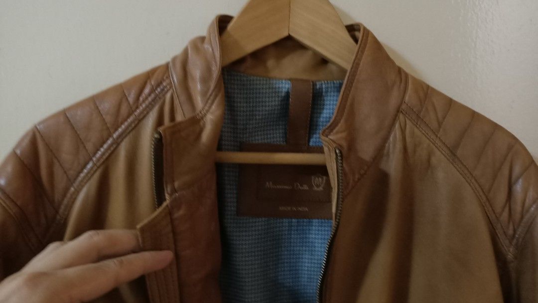 Mens leather discount jacket 2019