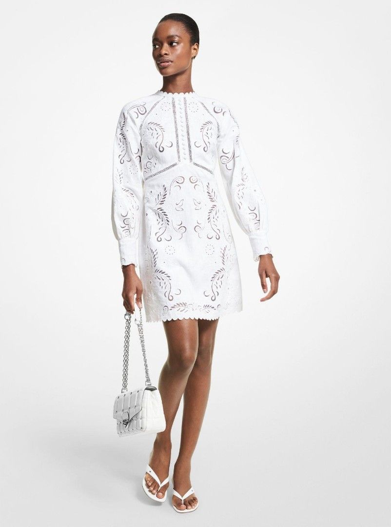 Michael kors cheap linen dress