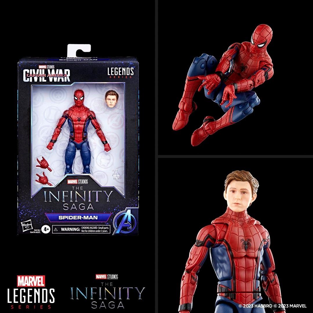 Marvel Legends Spiderman Civil War Infinity Saga Hasbro: Marvel