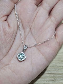 Moissanite Stone Simple Necklace